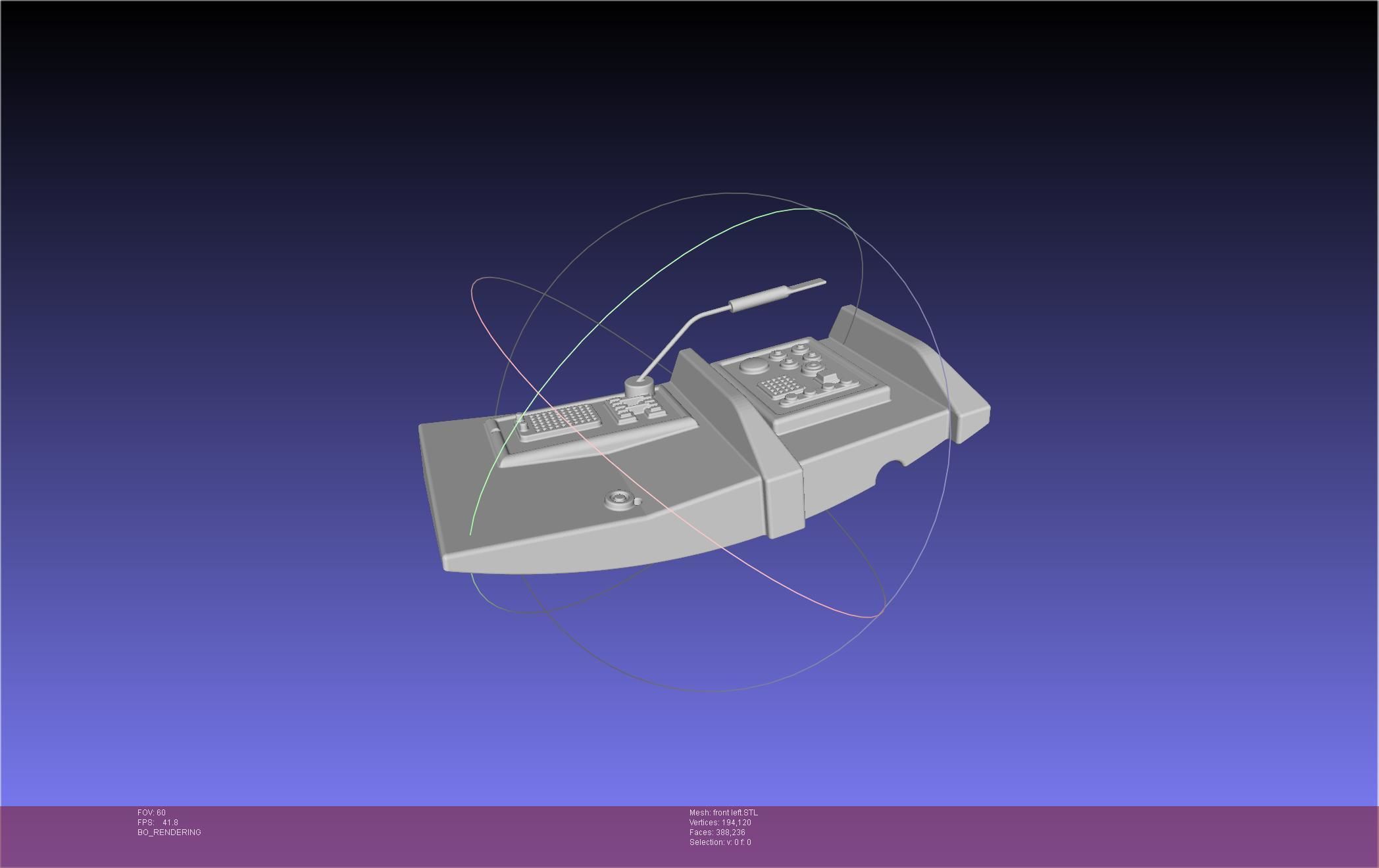 ALIEN Spacesuit Helmet Front Inserts 3D print model_49