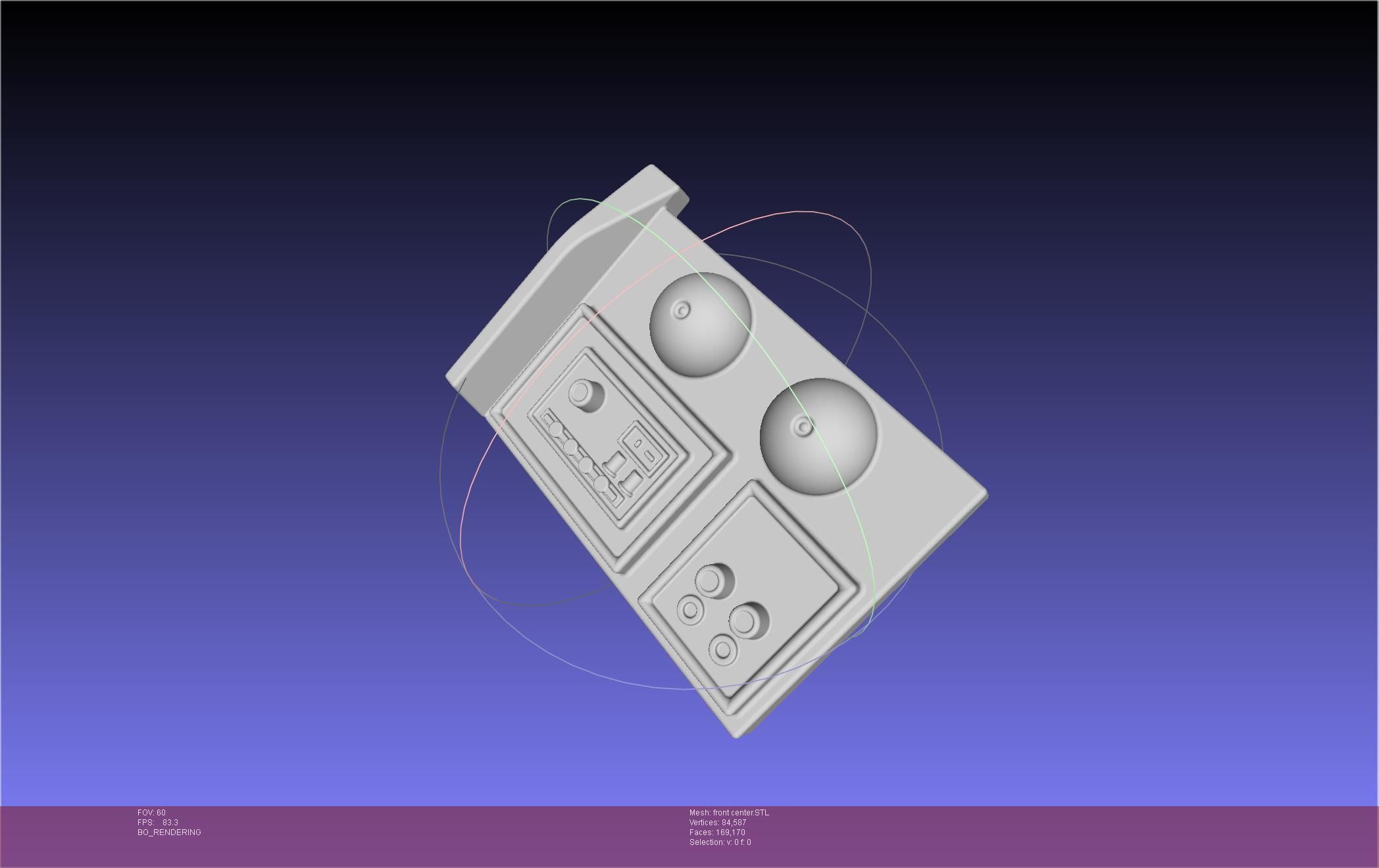 ALIEN Spacesuit Helmet Front Inserts 3D print model_16