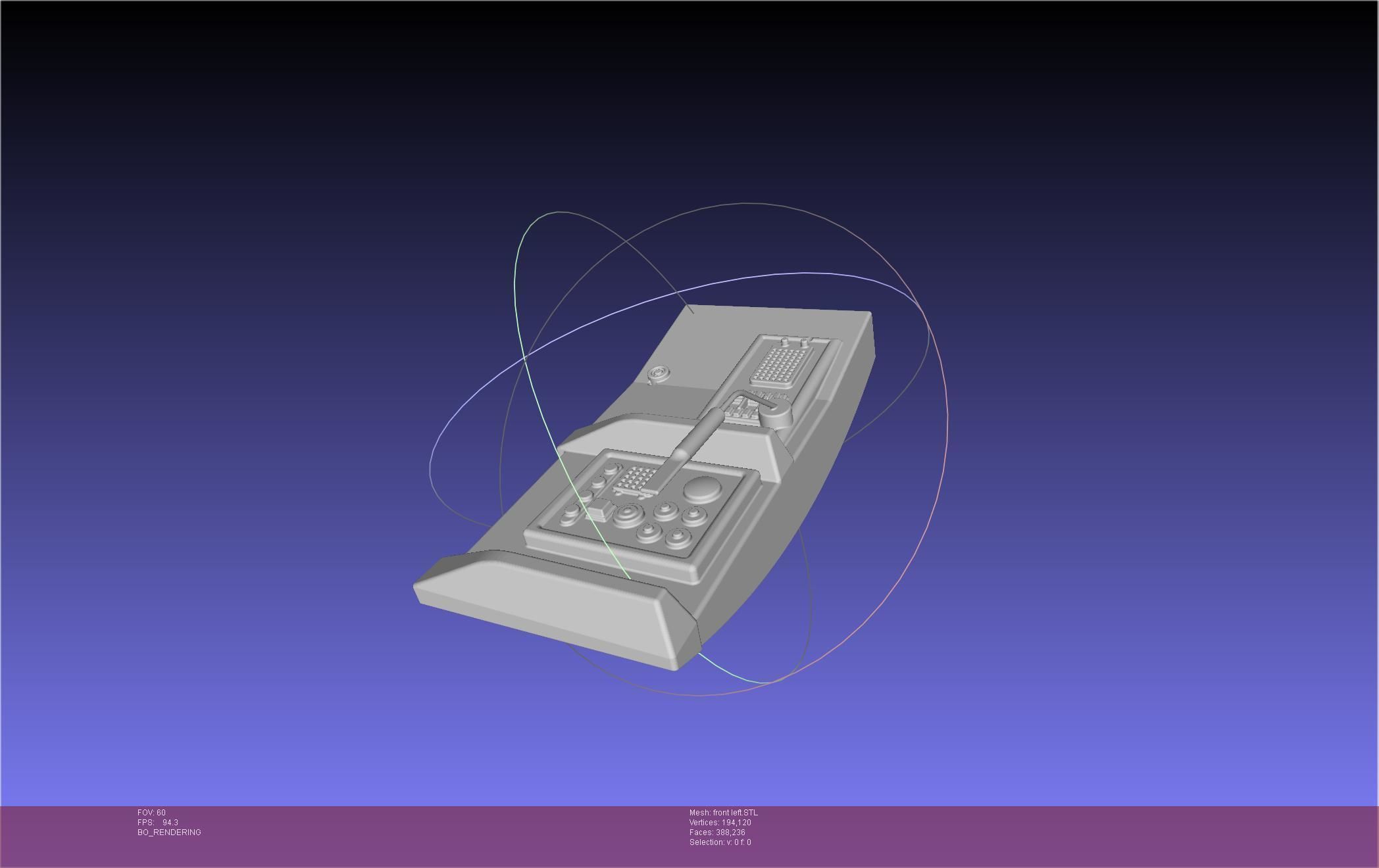 ALIEN Spacesuit Helmet Front Inserts 3D print model_53