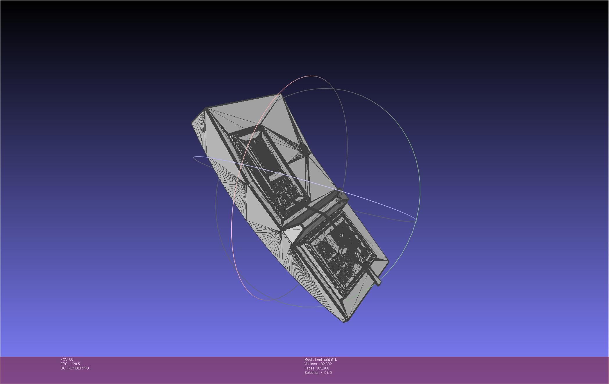 ALIEN Spacesuit Helmet Front Inserts 3D print model_124