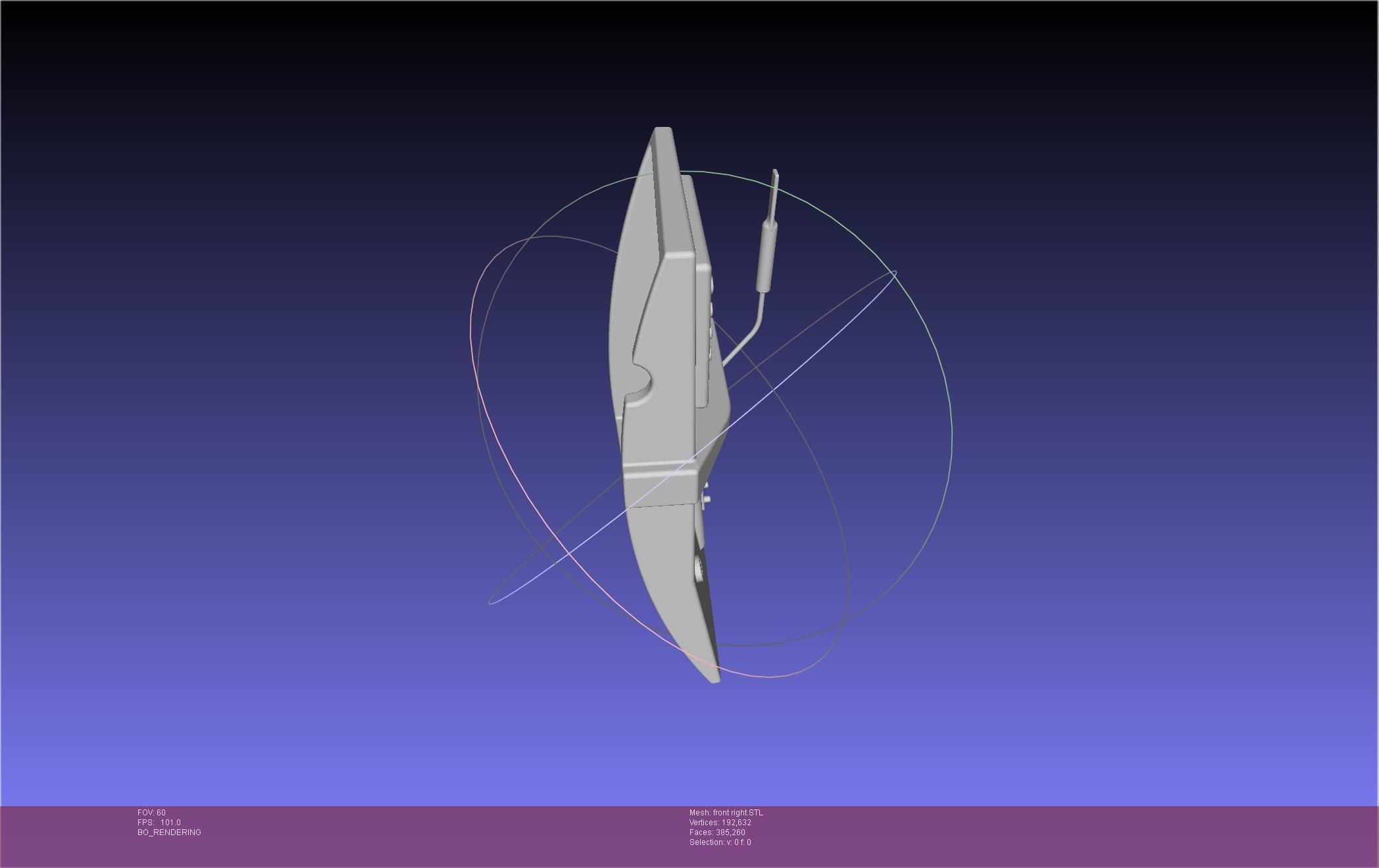 ALIEN Spacesuit Helmet Front Inserts 3D print model_102