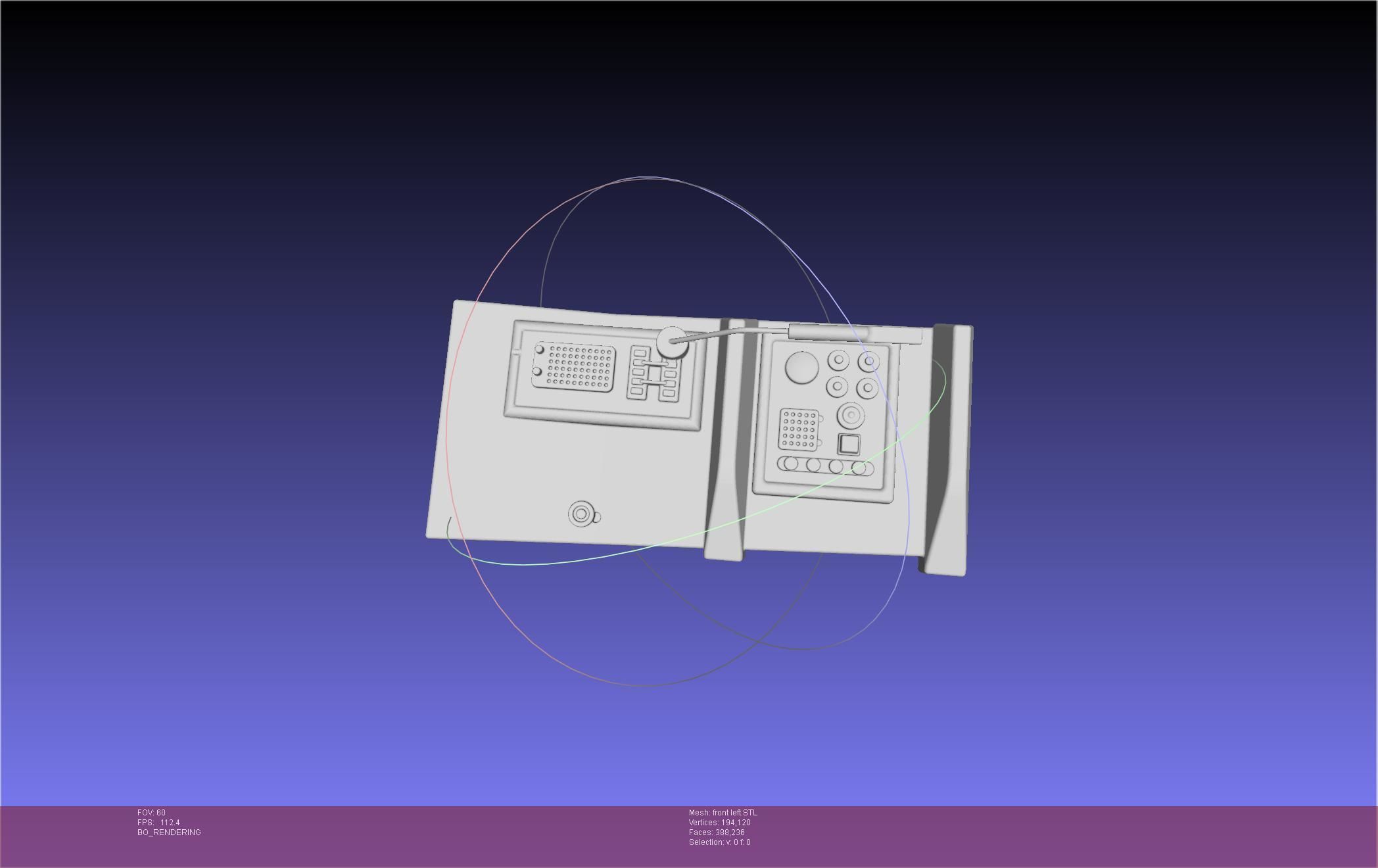 ALIEN Spacesuit Helmet Front Inserts 3D print model_55