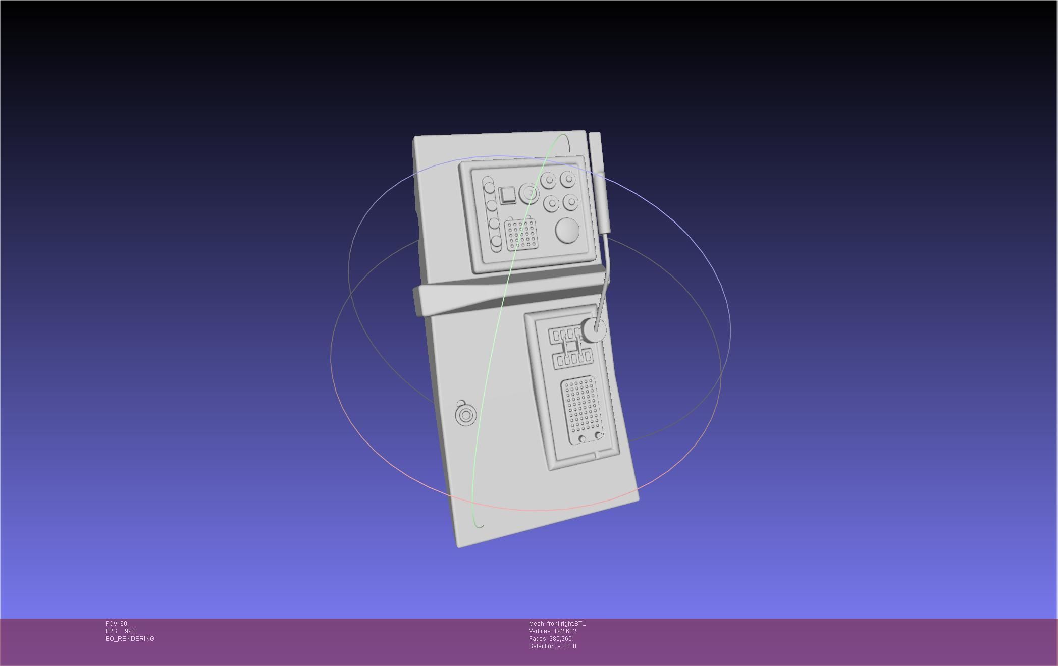 ALIEN Spacesuit Helmet Front Inserts 3D print model_101