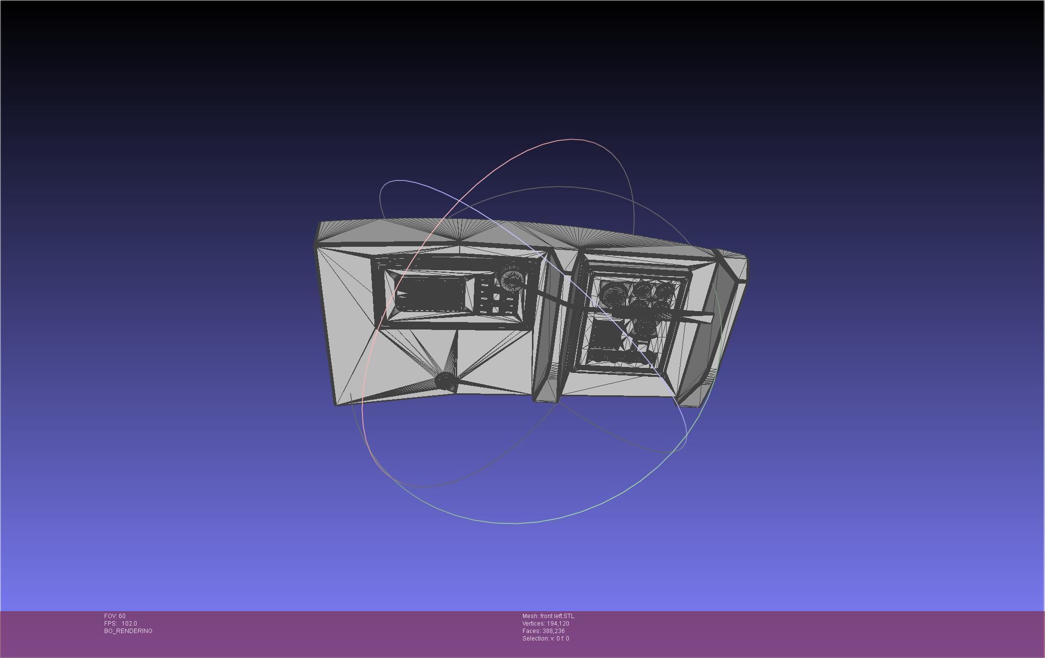 ALIEN Spacesuit Helmet Front Inserts 3D print model_67