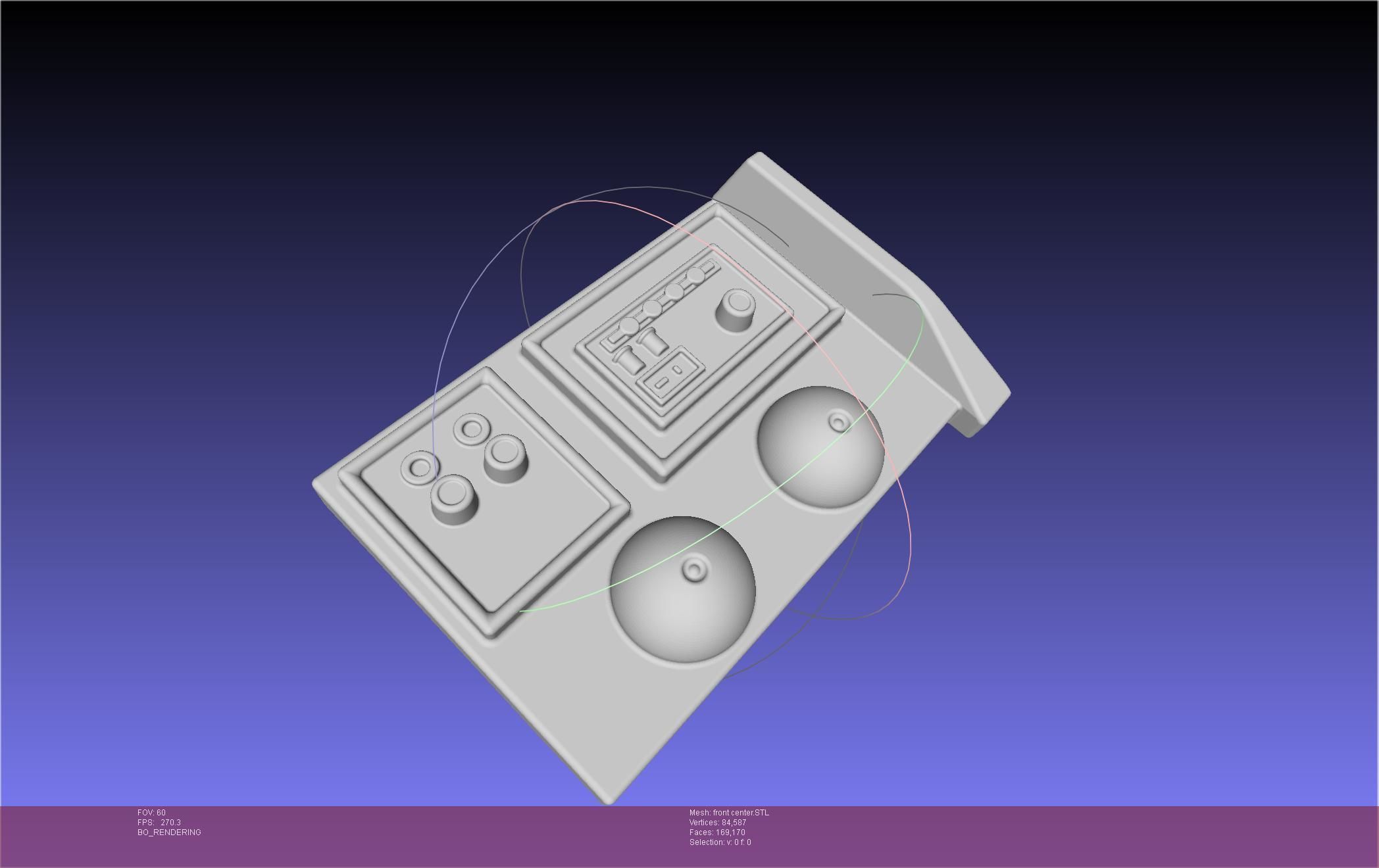 ALIEN Spacesuit Helmet Front Inserts 3D print model_46