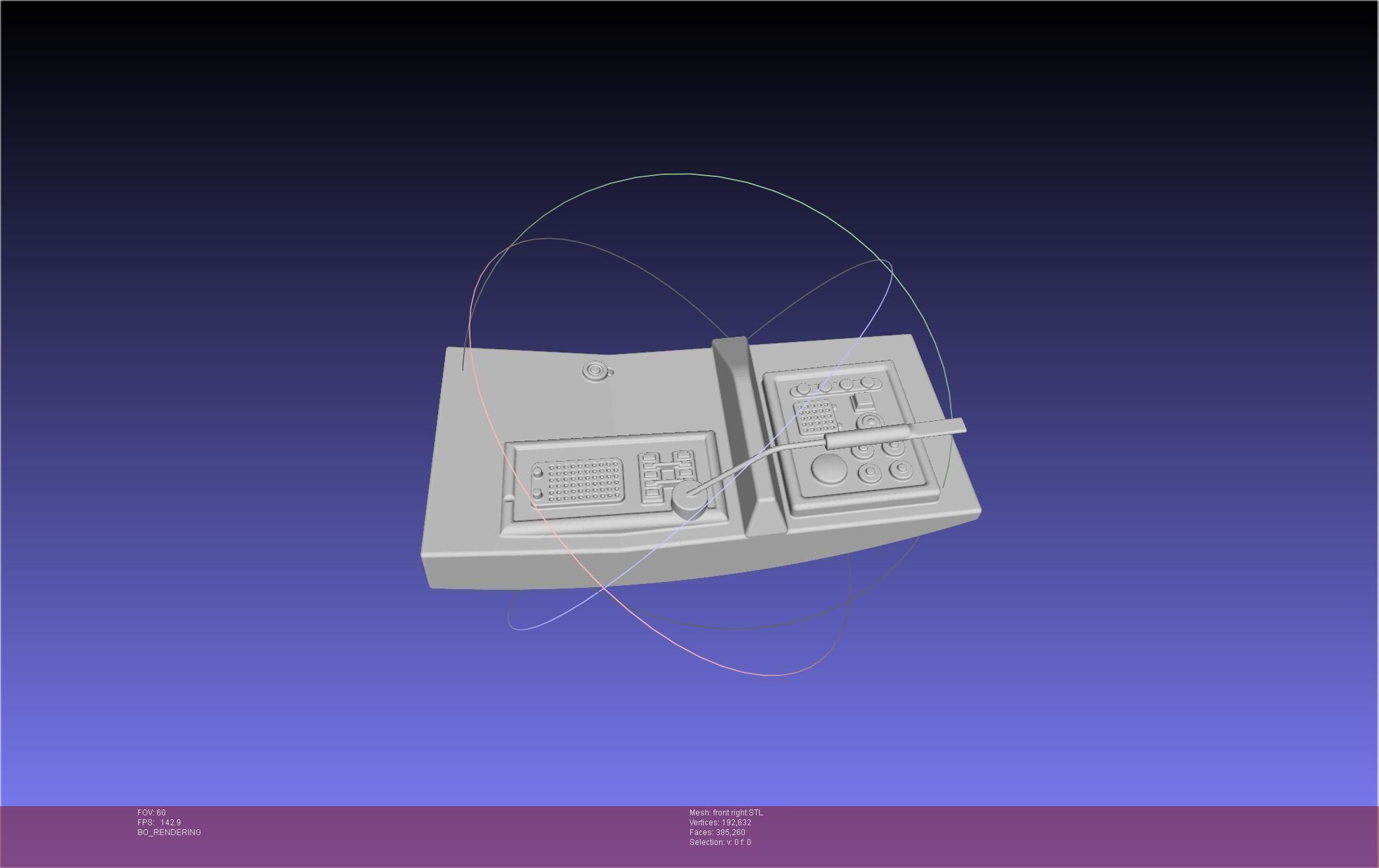 ALIEN Spacesuit Helmet Front Inserts 3D print model_92