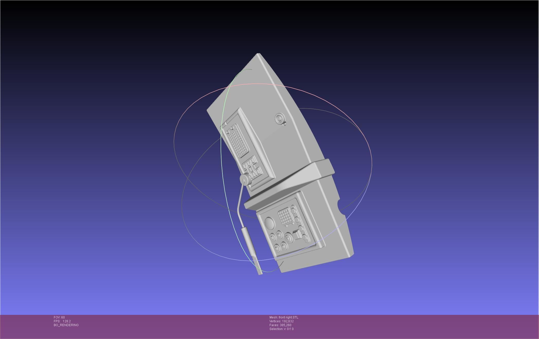 ALIEN Spacesuit Helmet Front Inserts 3D print model_110