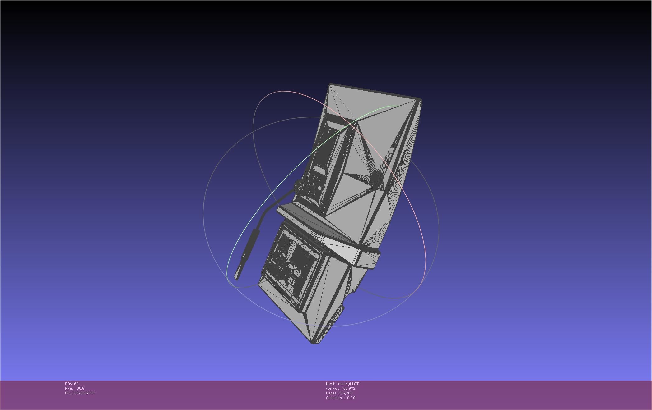 ALIEN Spacesuit Helmet Front Inserts 3D print model_128