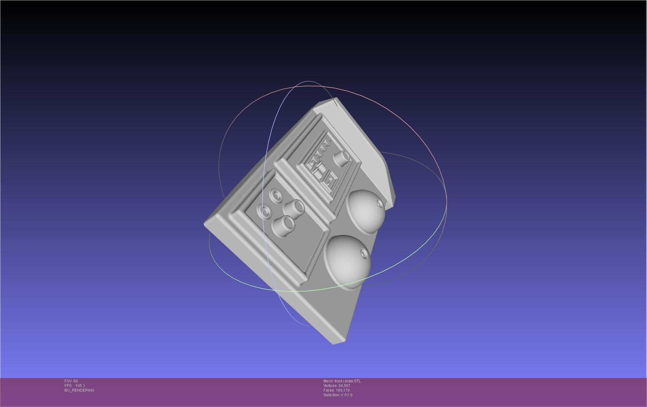 ALIEN Spacesuit Helmet Front Inserts 3D print model_5