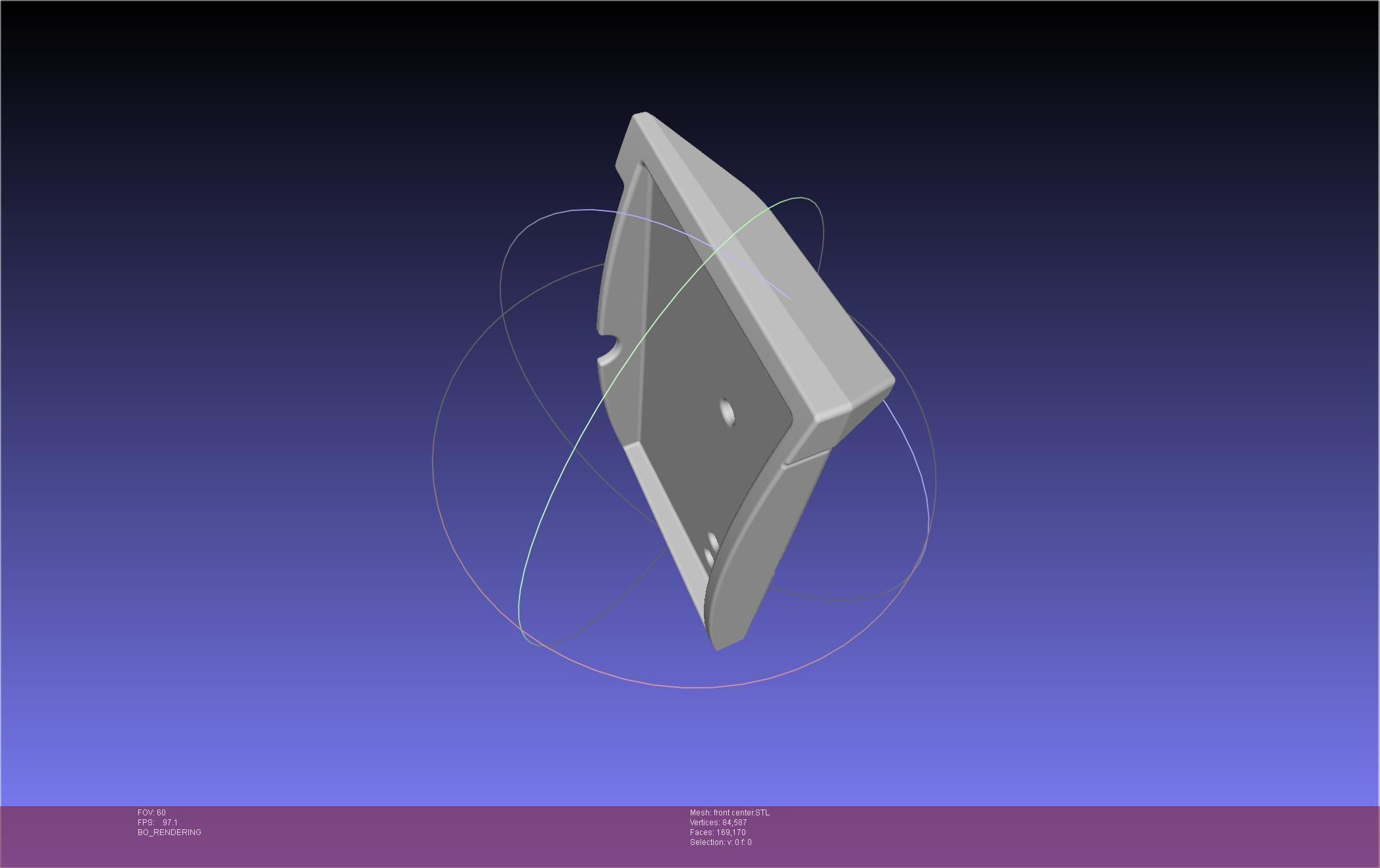 ALIEN Spacesuit Helmet Front Inserts 3D print model_18