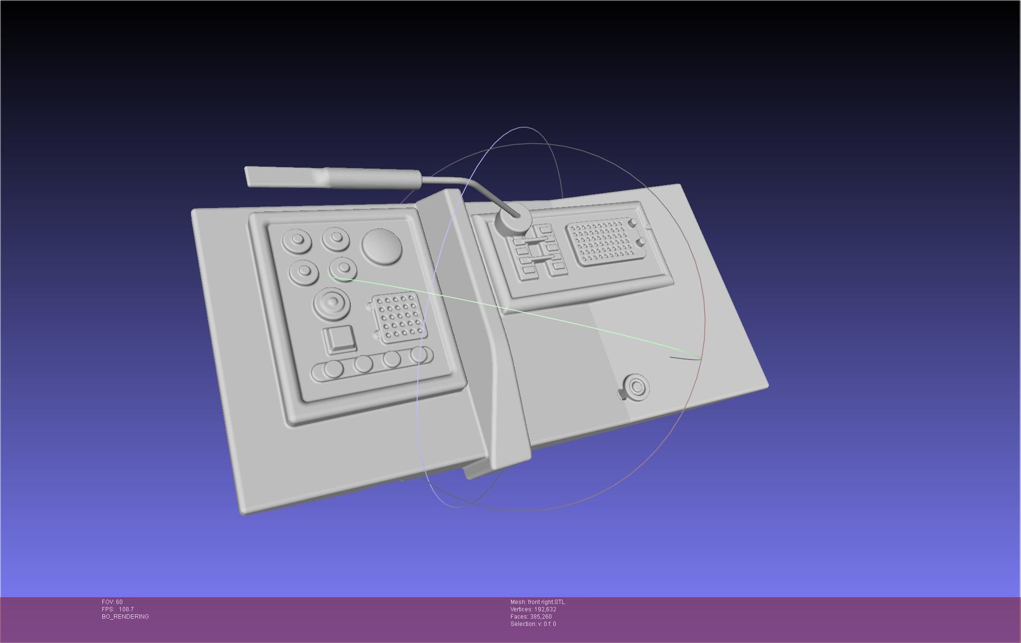 ALIEN Spacesuit Helmet Front Inserts 3D print model_138