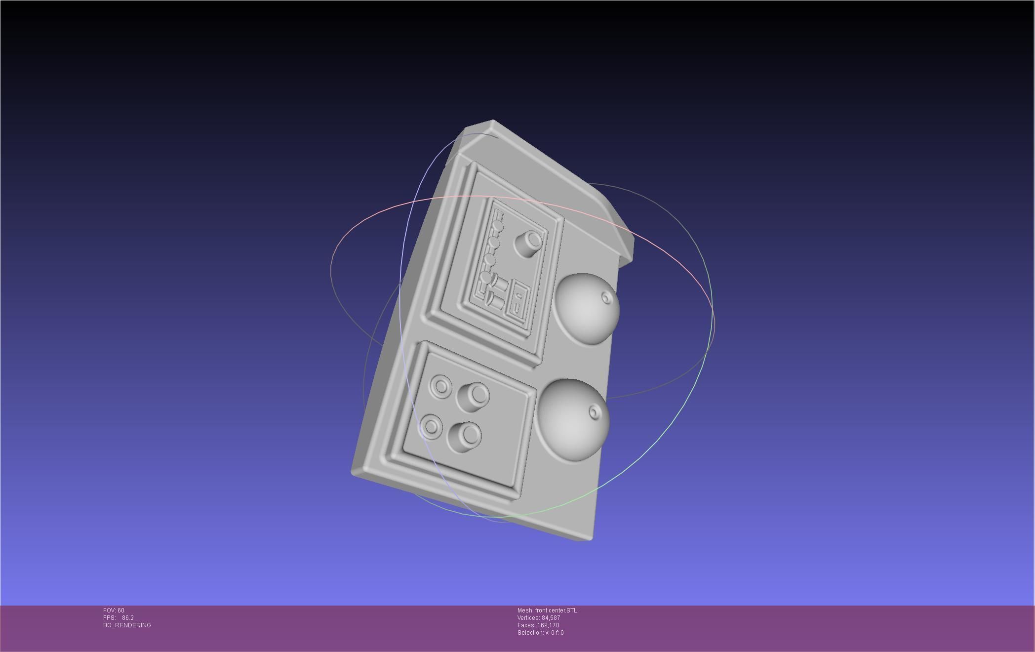 ALIEN Spacesuit Helmet Front Inserts 3D print model_11