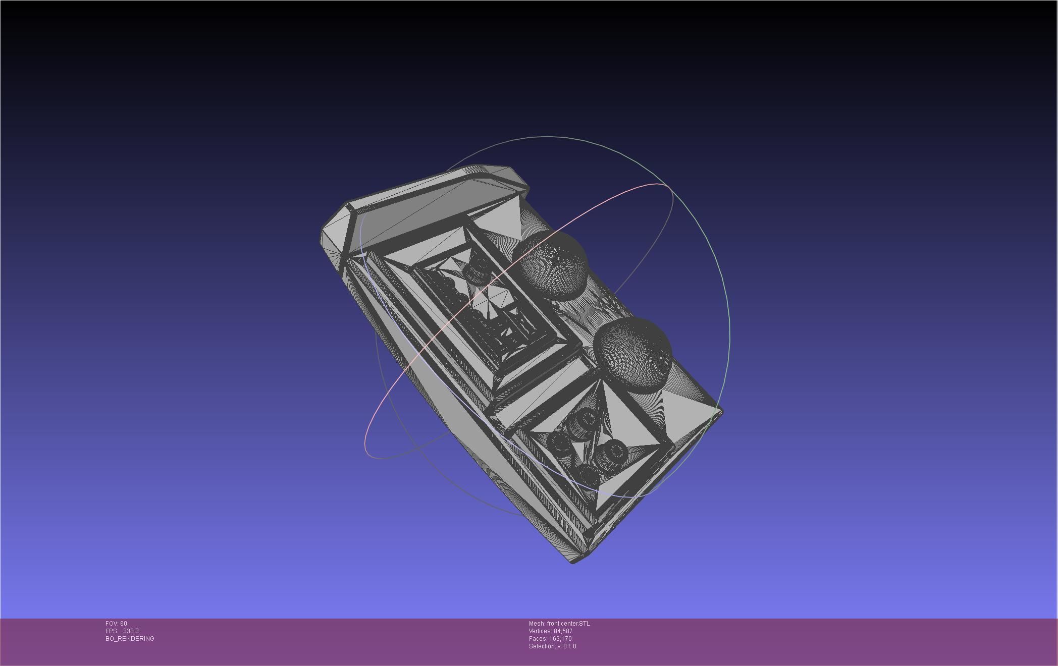 ALIEN Spacesuit Helmet Front Inserts 3D print model_35