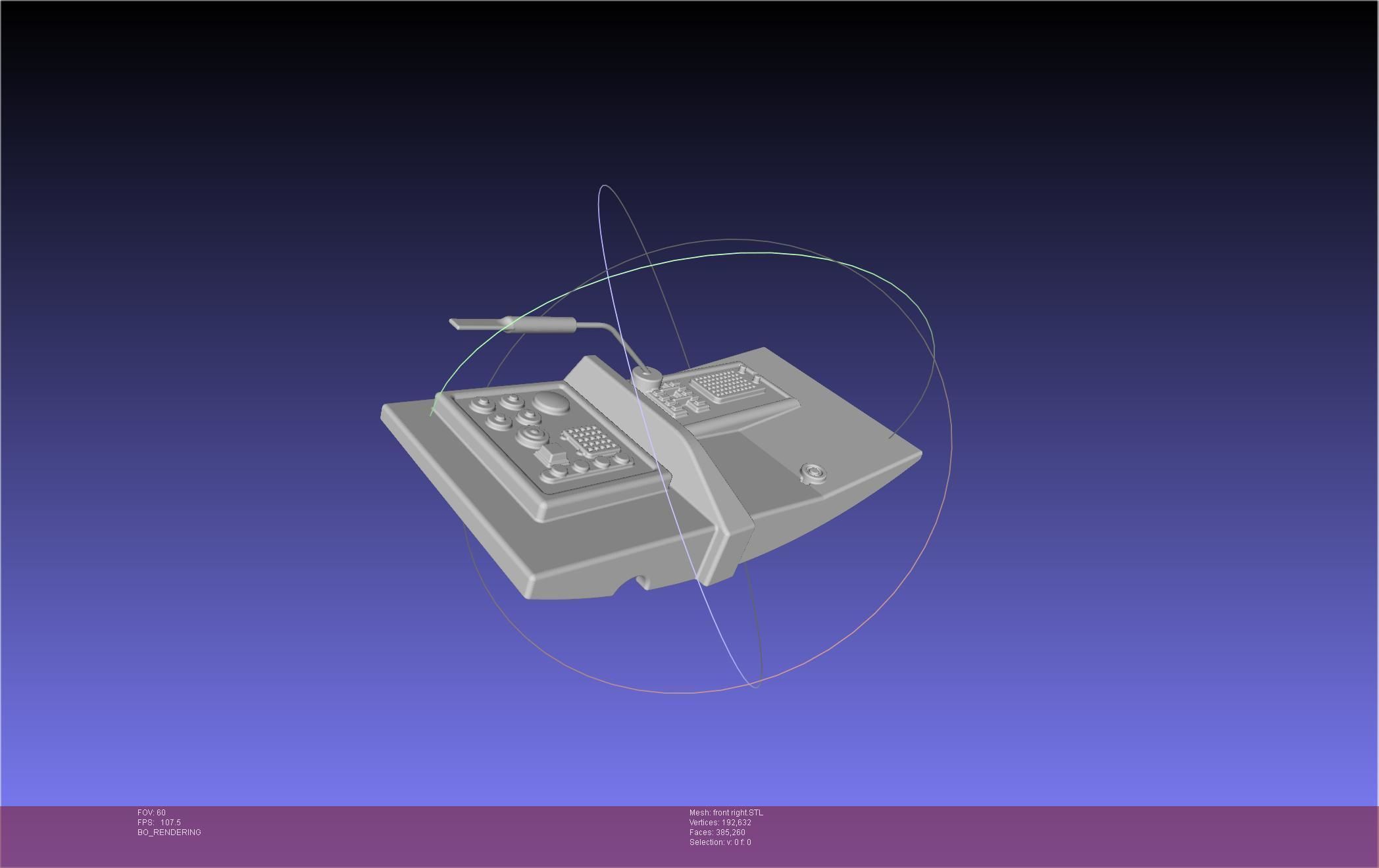 ALIEN Spacesuit Helmet Front Inserts 3D print model_116