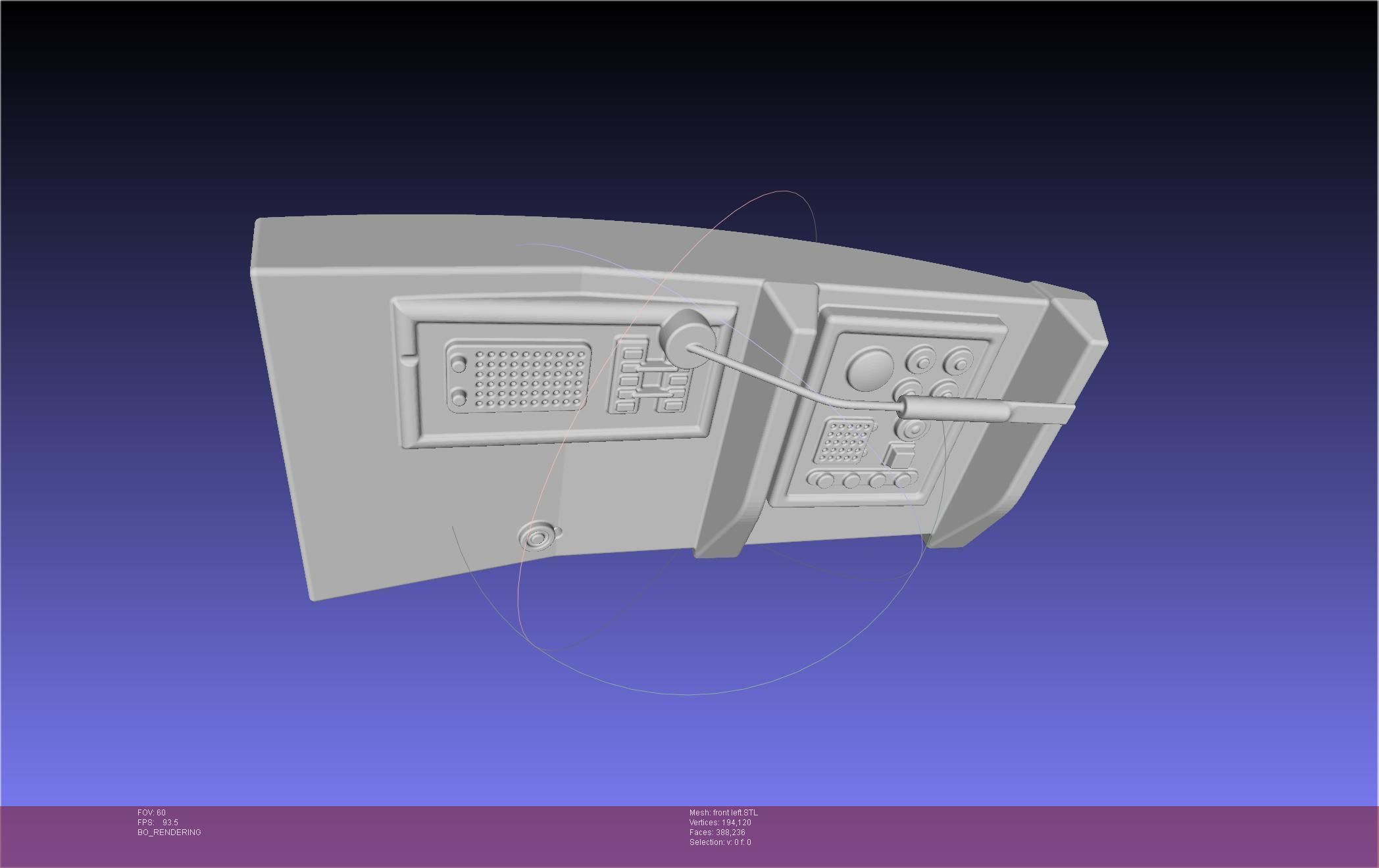 ALIEN Spacesuit Helmet Front Inserts 3D print model_76