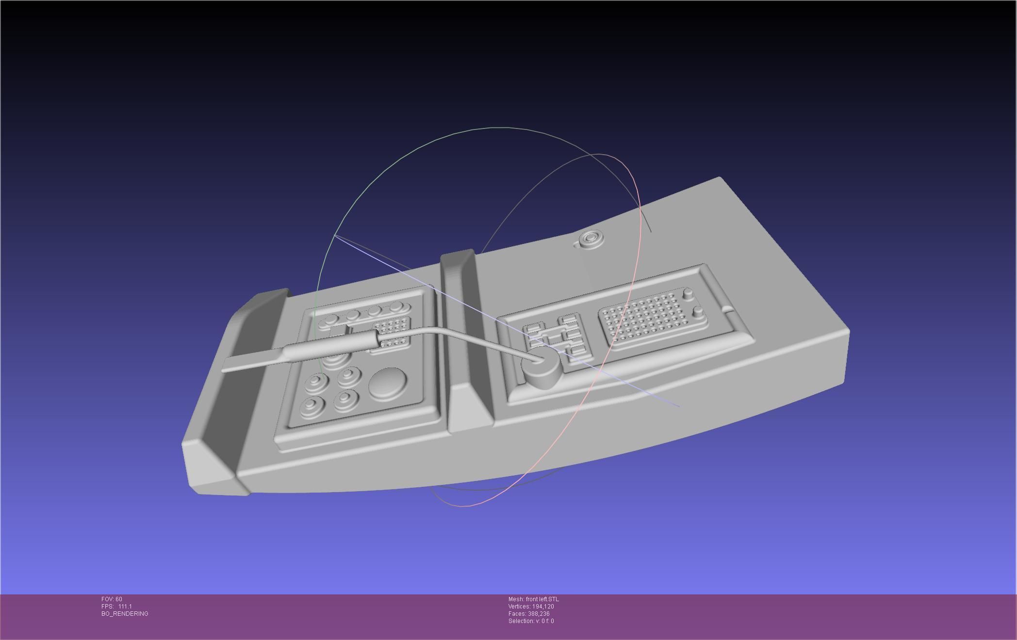ALIEN Spacesuit Helmet Front Inserts 3D print model_81