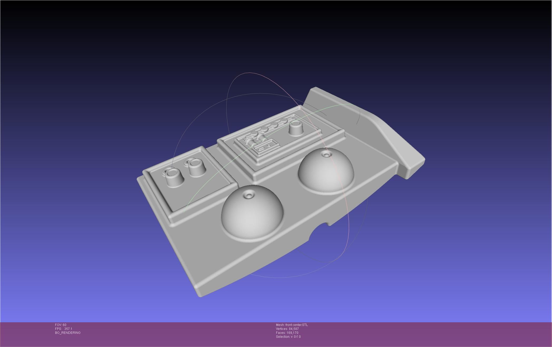 ALIEN Spacesuit Helmet Front Inserts 3D print model_47