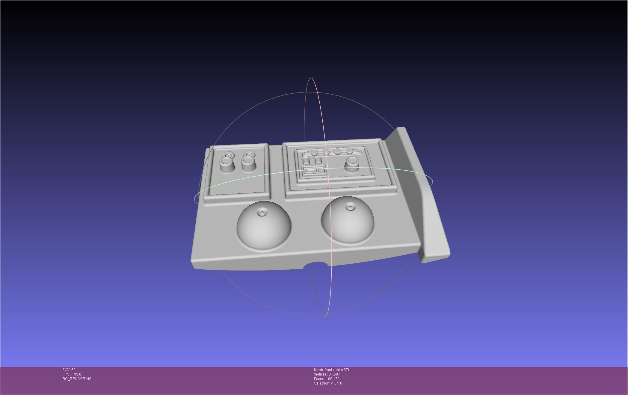 ALIEN Spacesuit Helmet Front Inserts 3D print model_10