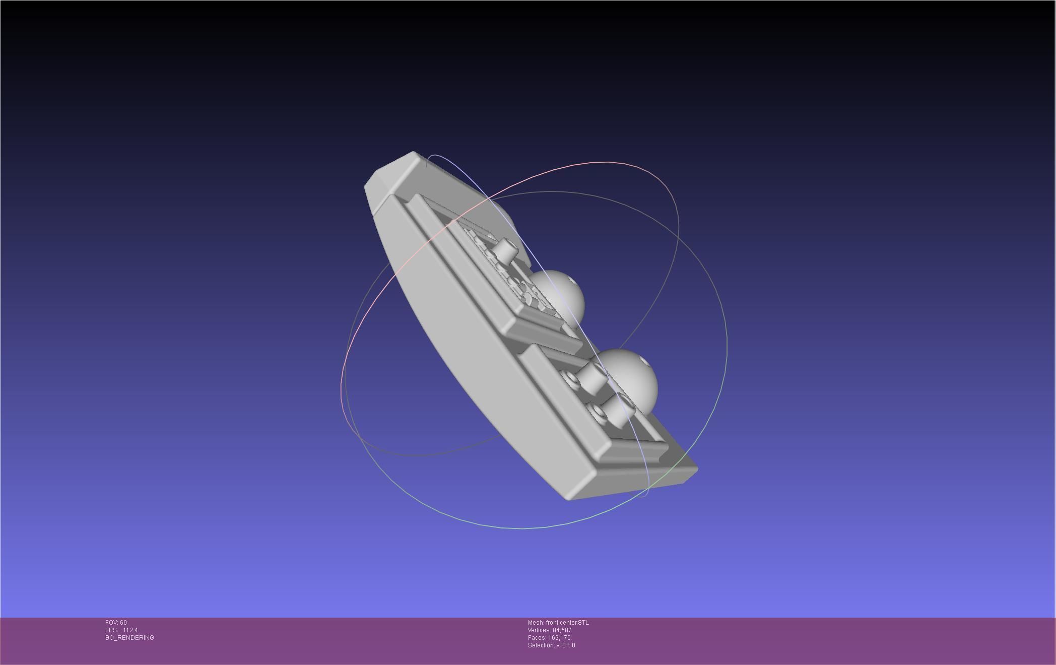 ALIEN Spacesuit Helmet Front Inserts 3D print model_6