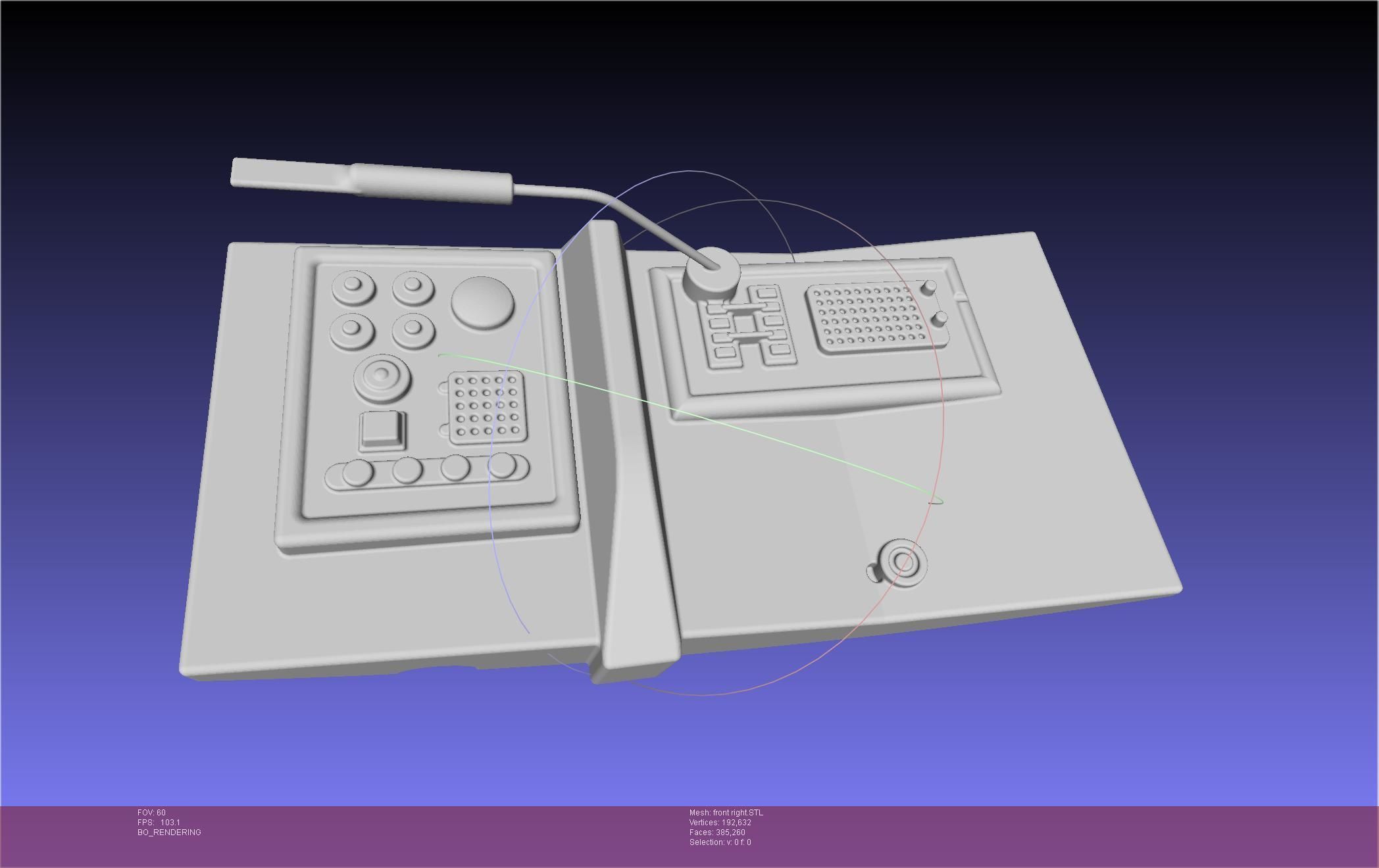 ALIEN Spacesuit Helmet Front Inserts 3D print model_148