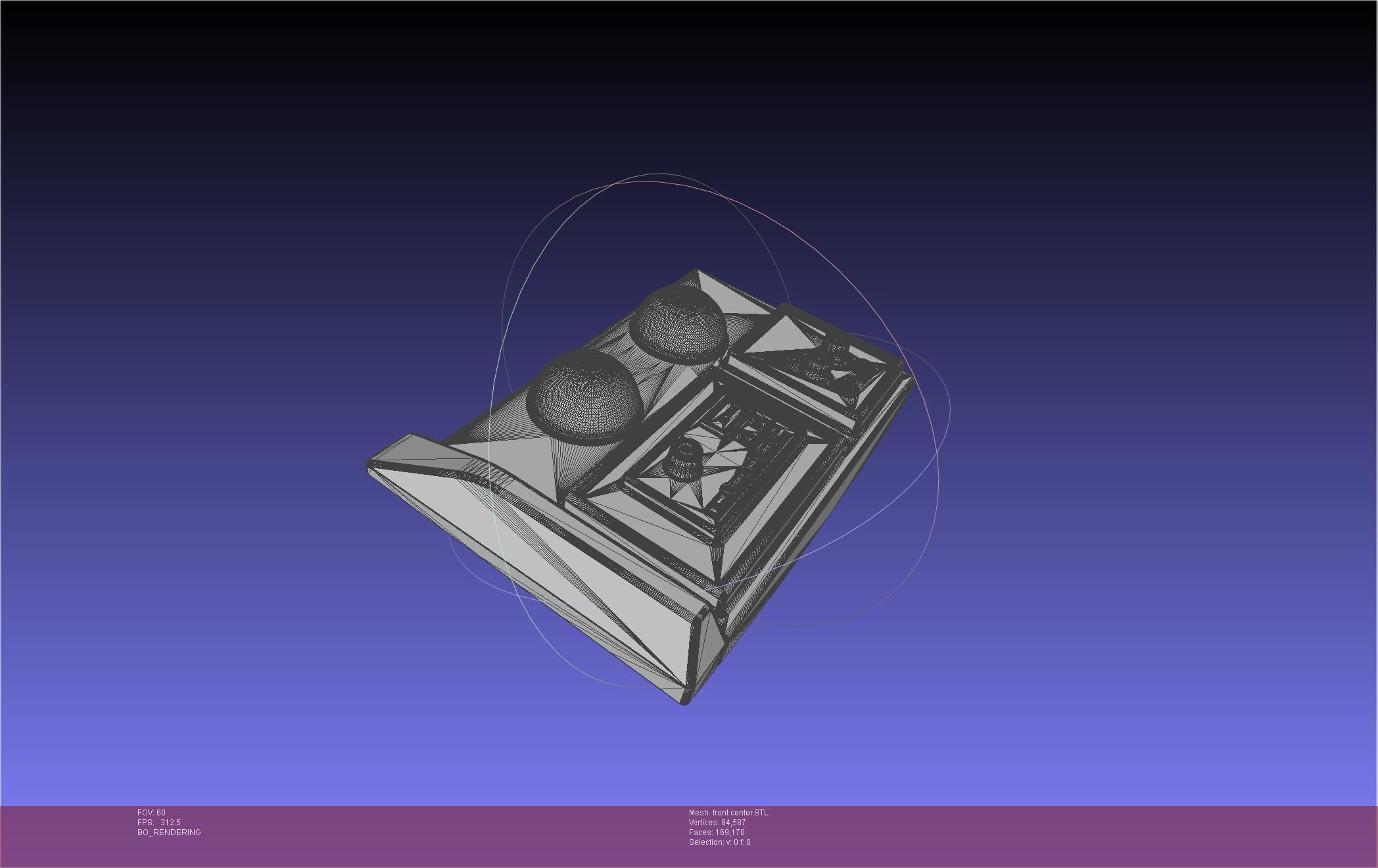 ALIEN Spacesuit Helmet Front Inserts 3D print model_36