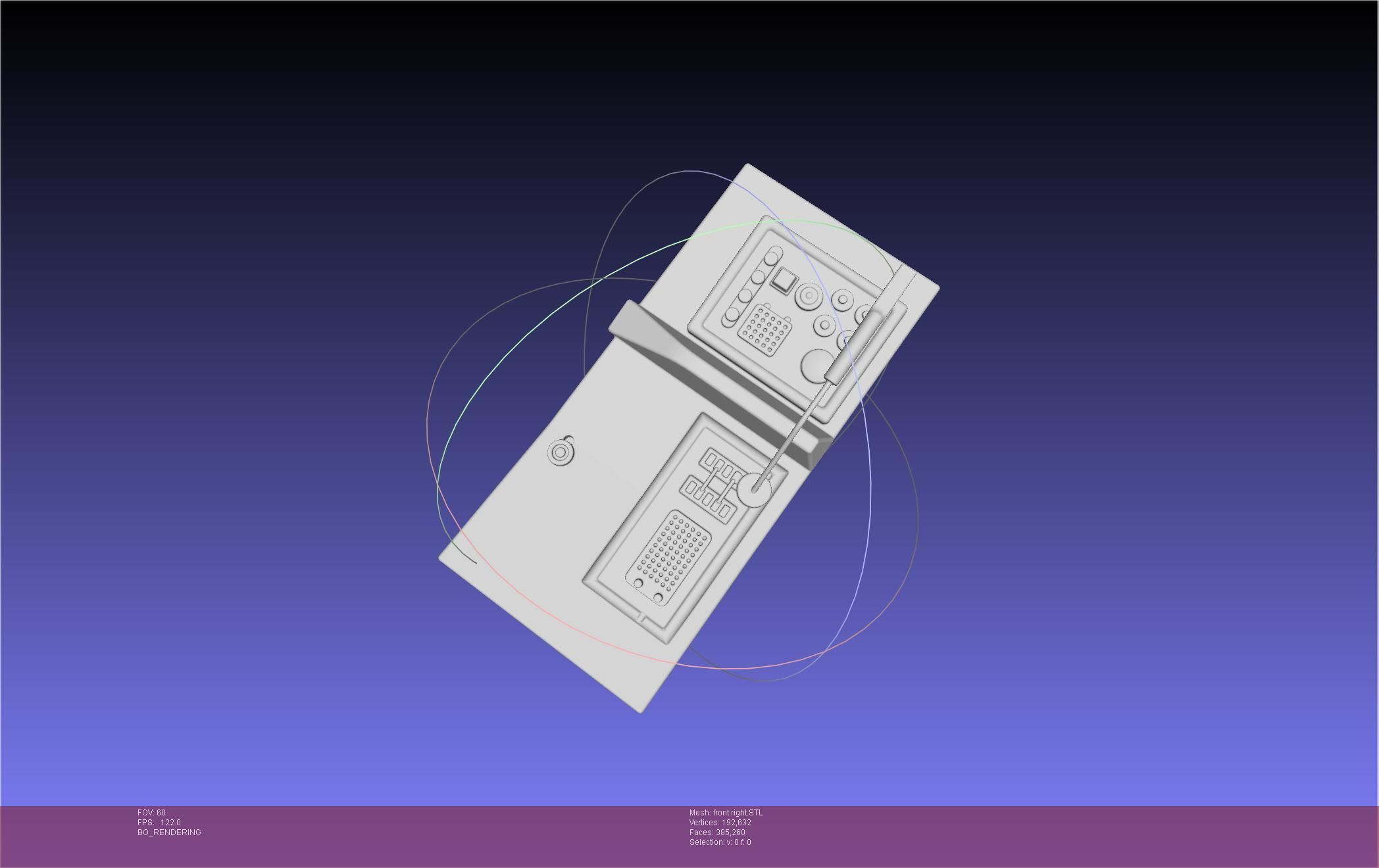 ALIEN Spacesuit Helmet Front Inserts 3D print model_100