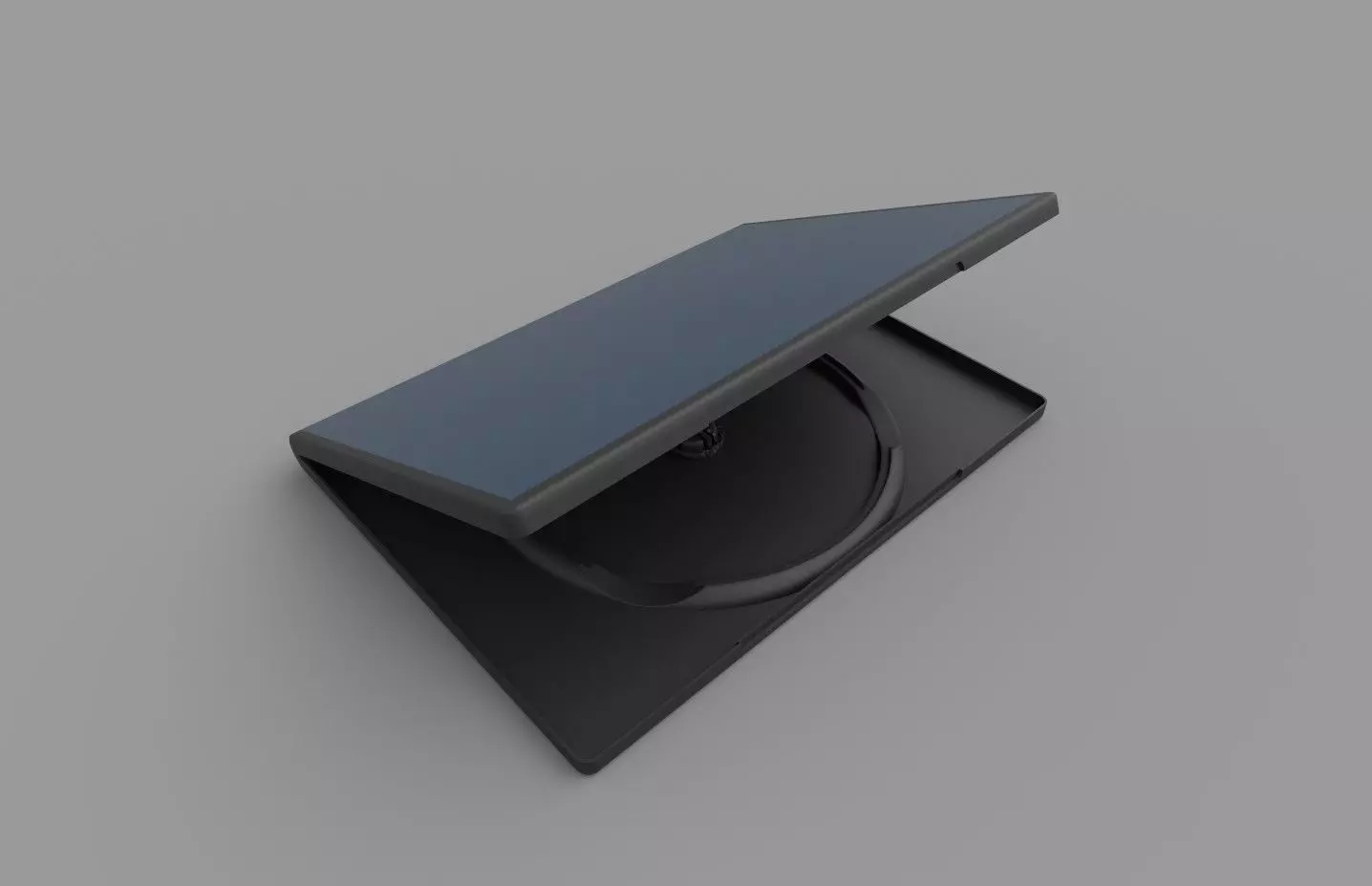 DVD cover Low-poly 3D model_0