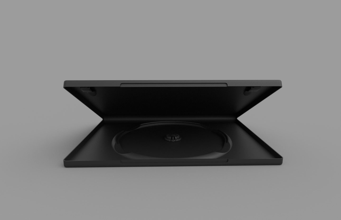 DVD cover Low-poly 3D model_2