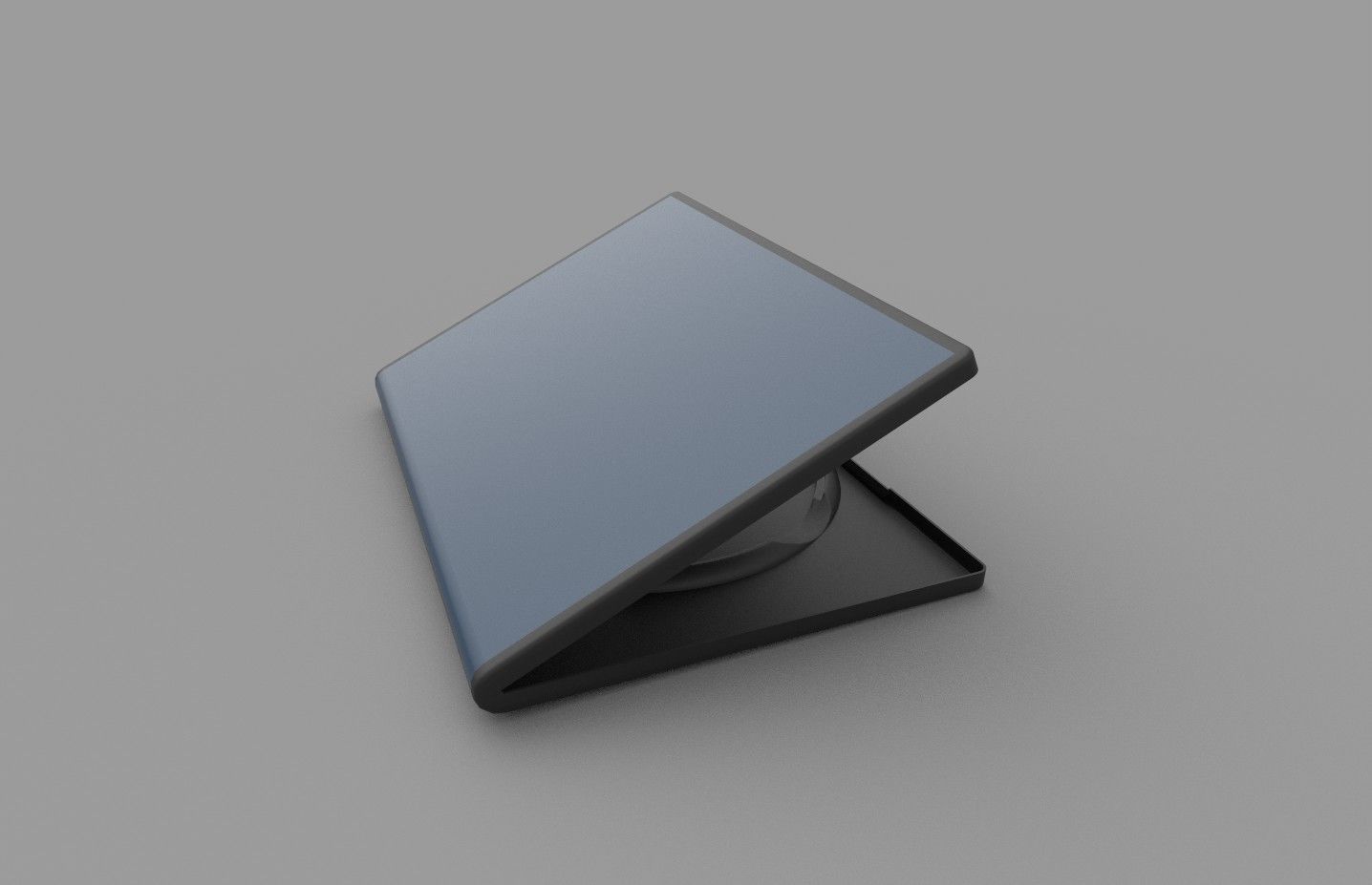 DVD cover Low-poly 3D model_3