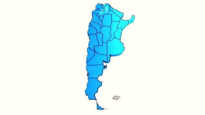 Argentina Buenos Aires 3D 3D model