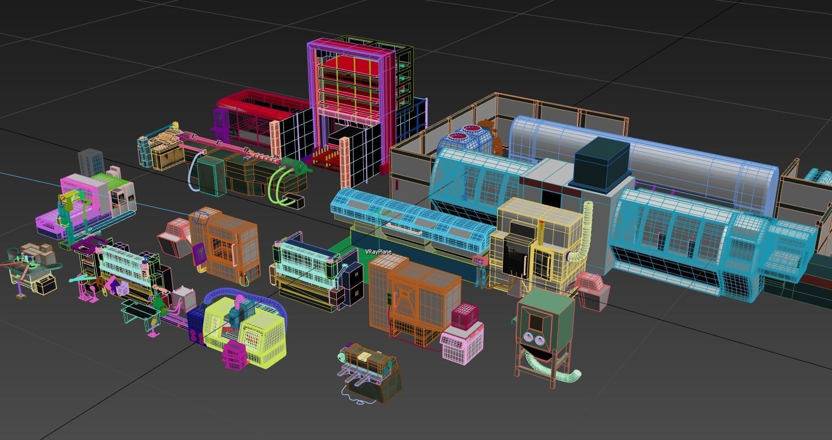 Machines industry 3D 3D model_3