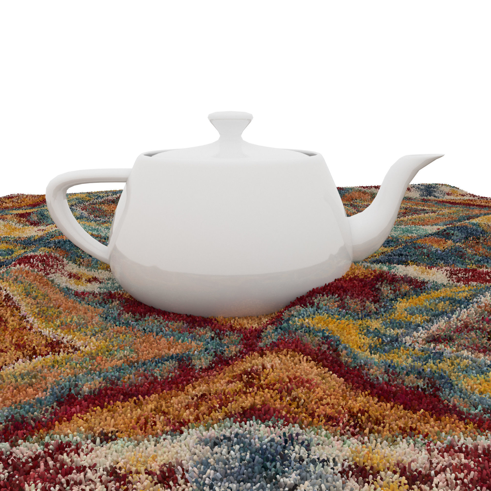 Rugs No 268 Low-poly 3D model_6