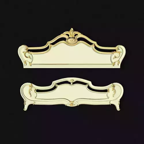 bed - headboard and footboard