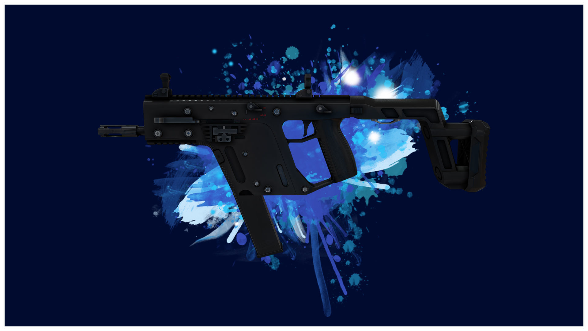 SMG 1 - Kriss Vector Sub-Machinegun - 4K Game Ready Low-poly 3D model_5