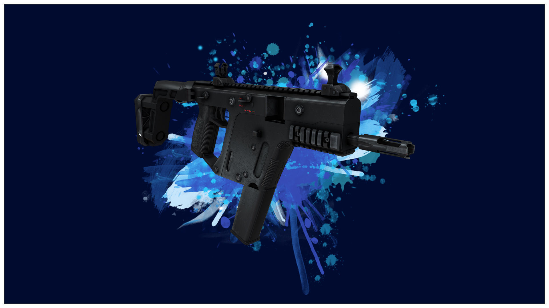 SMG 1 - Kriss Vector Sub-Machinegun - 4K Game Ready Low-poly 3D model_2