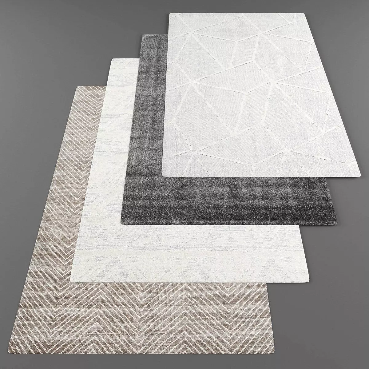 Rugs set356 3D model