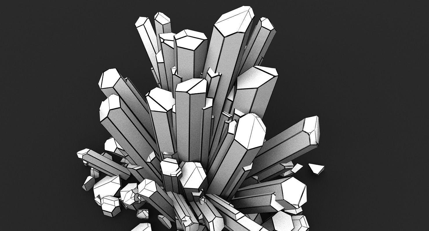 Decor Crystal 3D model_22
