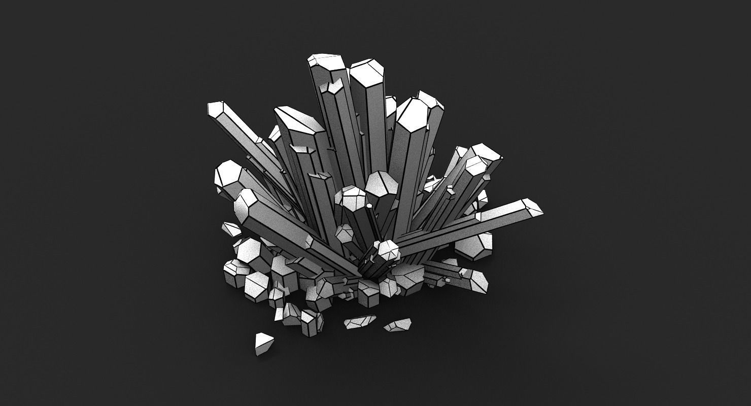 Decor Crystal 3D model_15