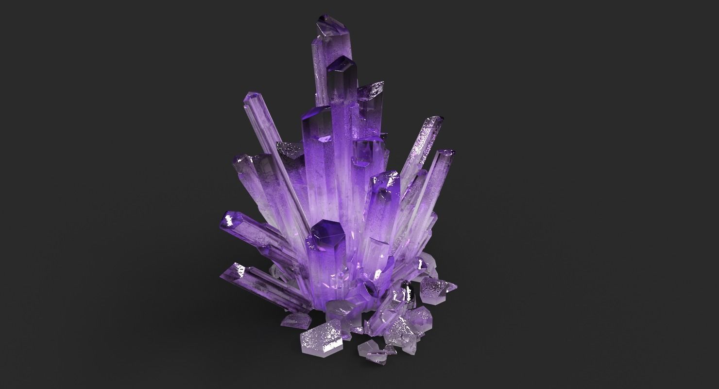 Decor Crystal 3D model_6