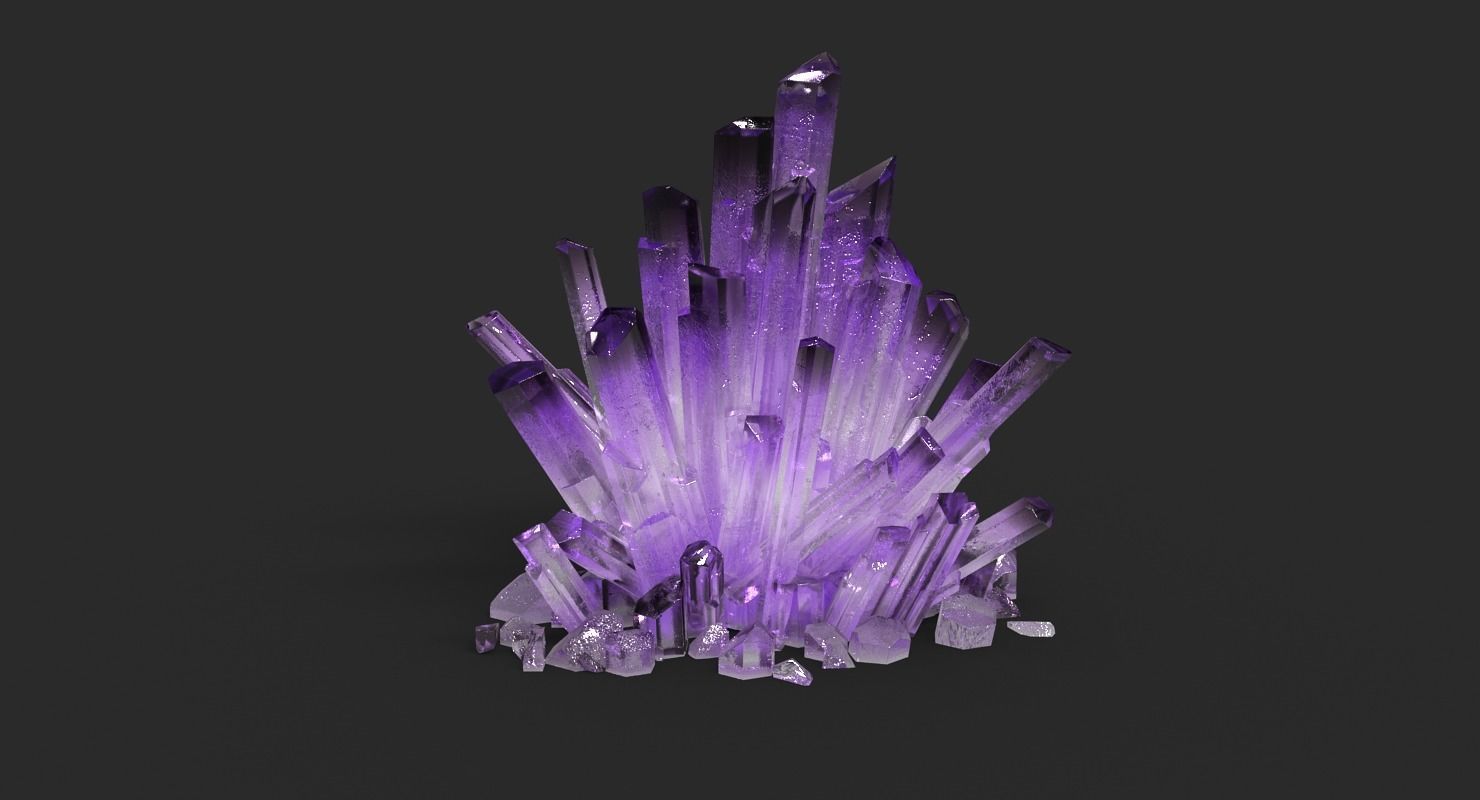 Decor Crystal 3D model_8