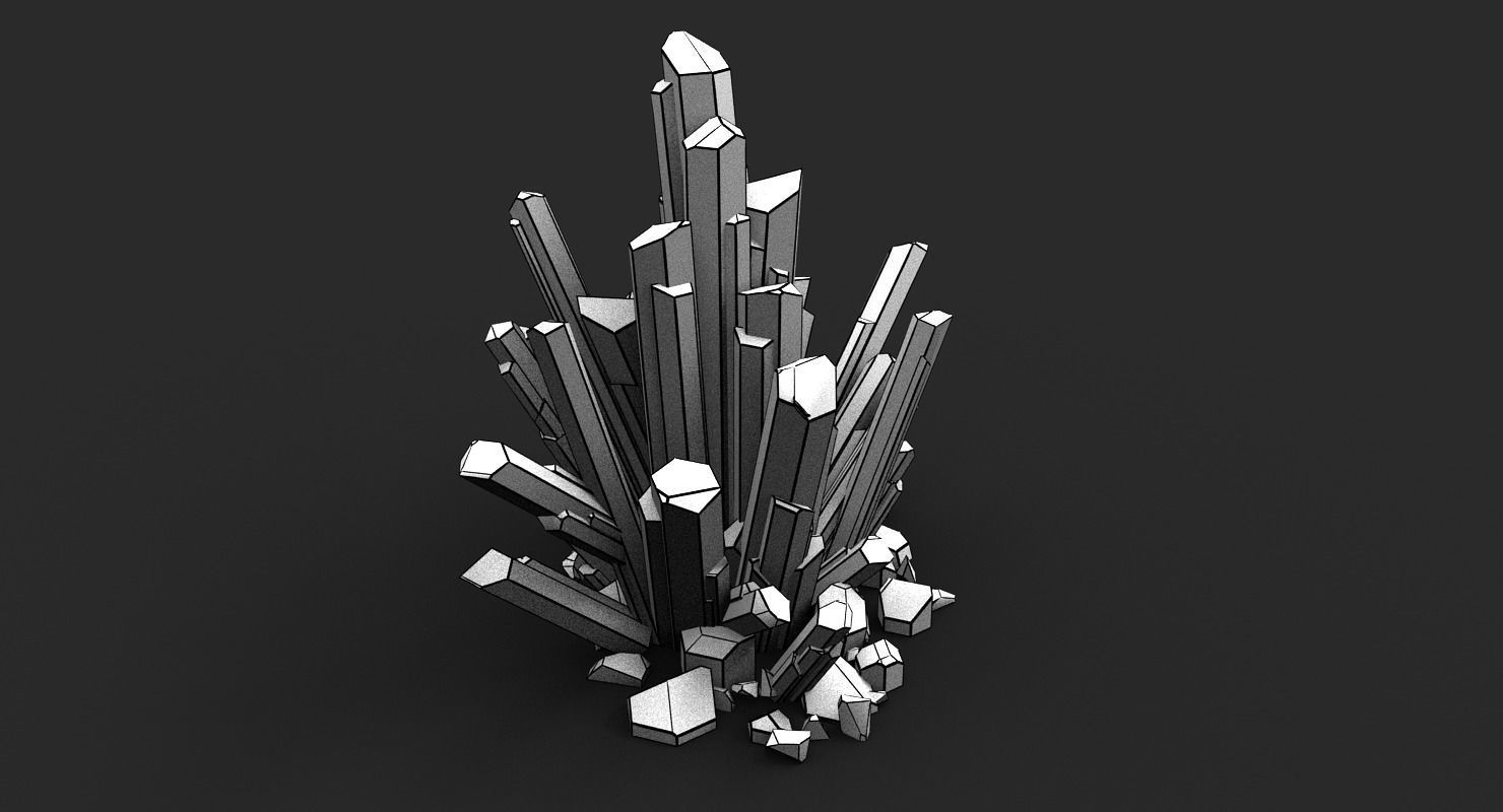 Decor Crystal 3D model_17