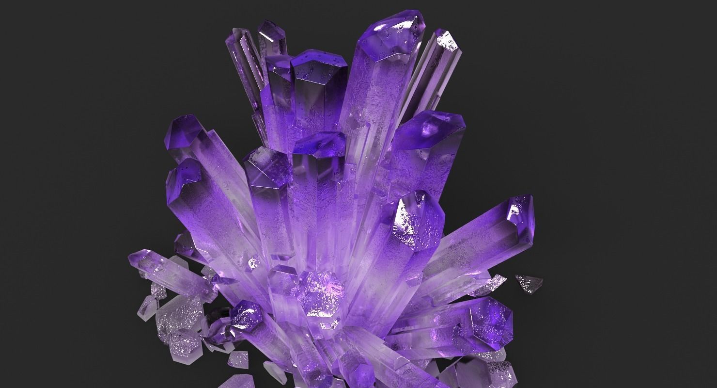 Decor Crystal 3D model_11