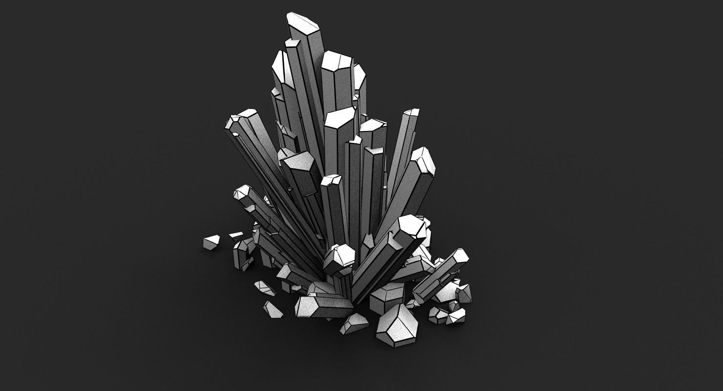 Decor Crystal 3D model_16