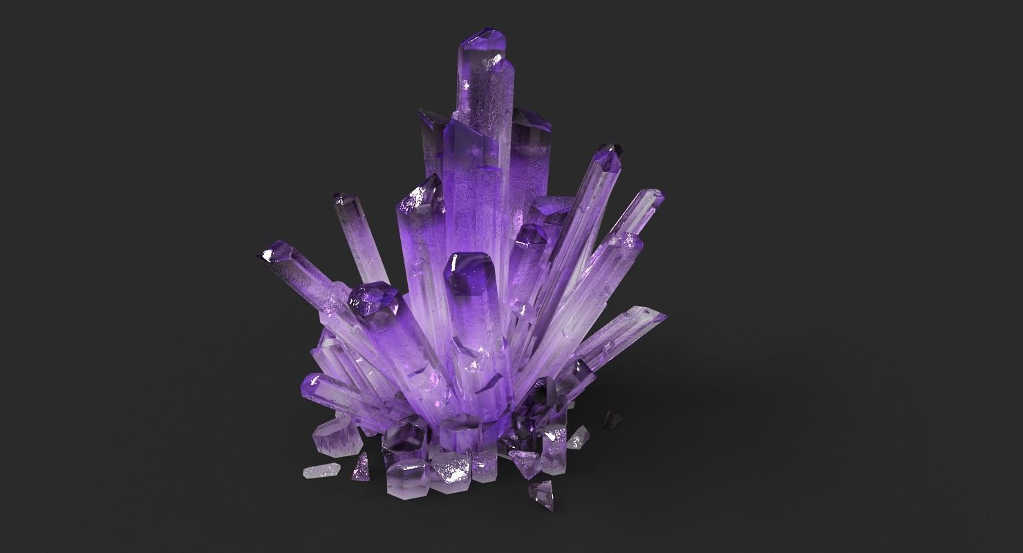 Decor Crystal 3D model_3