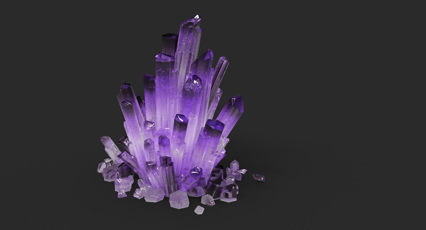 Decor Crystal 3D model_2