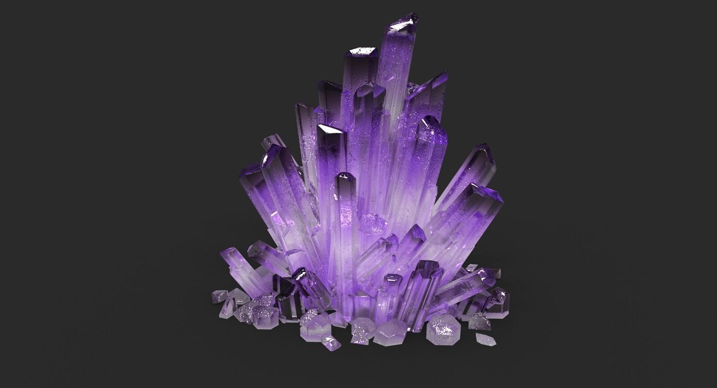 Decor Crystal 3D model_1