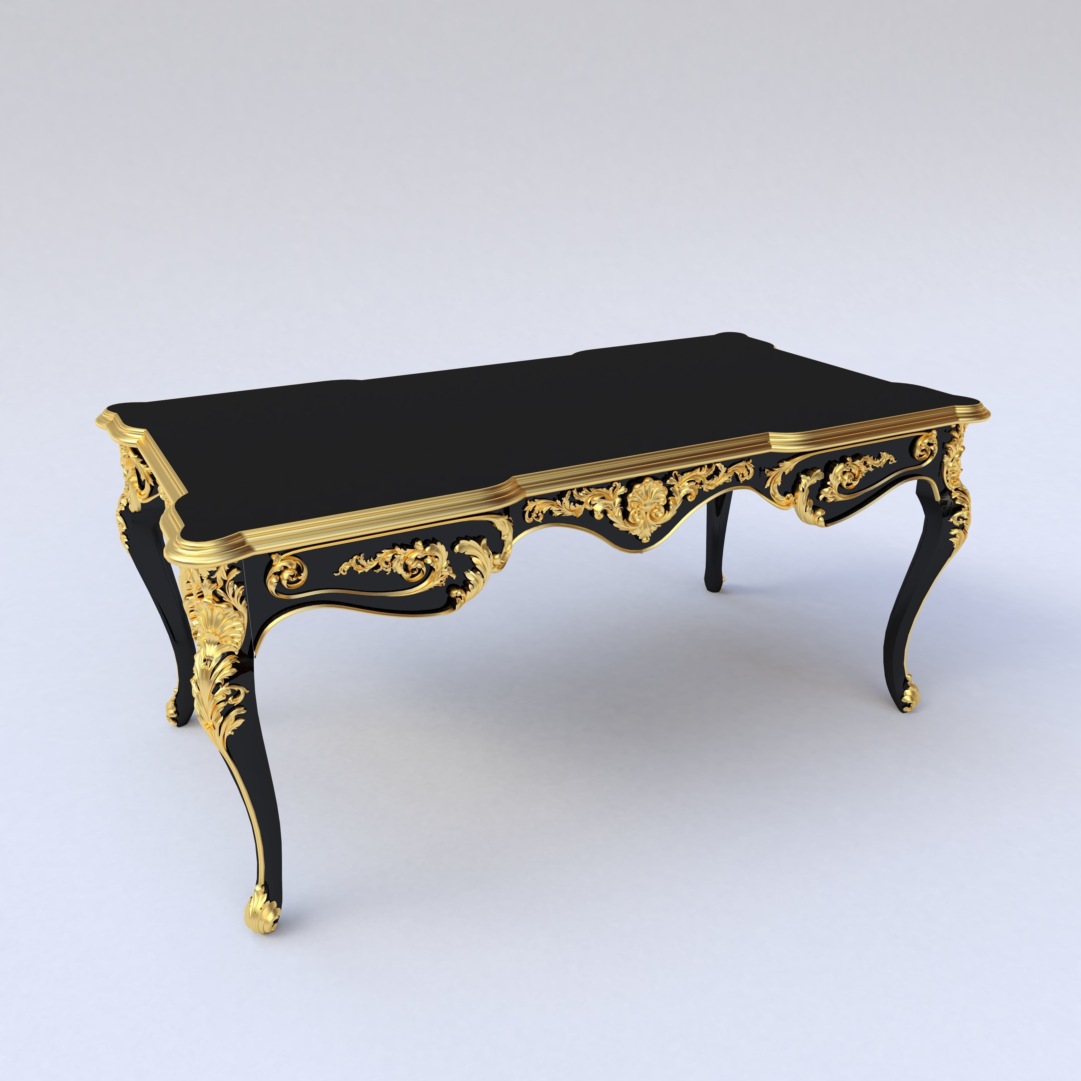 magazine table 3D model_1