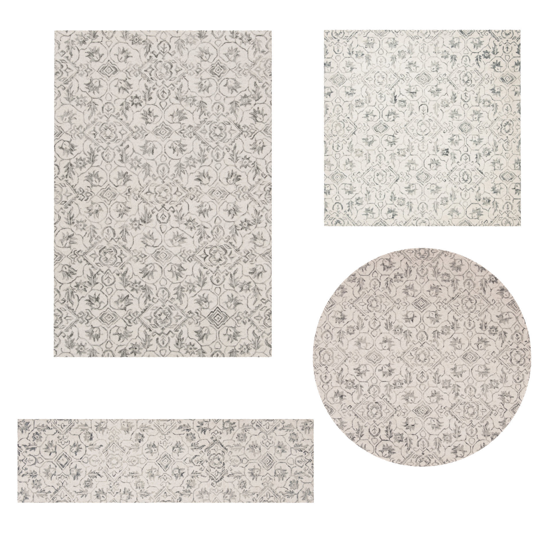 25 in 1 Rug Collection No 13 Low-poly 3D model_27