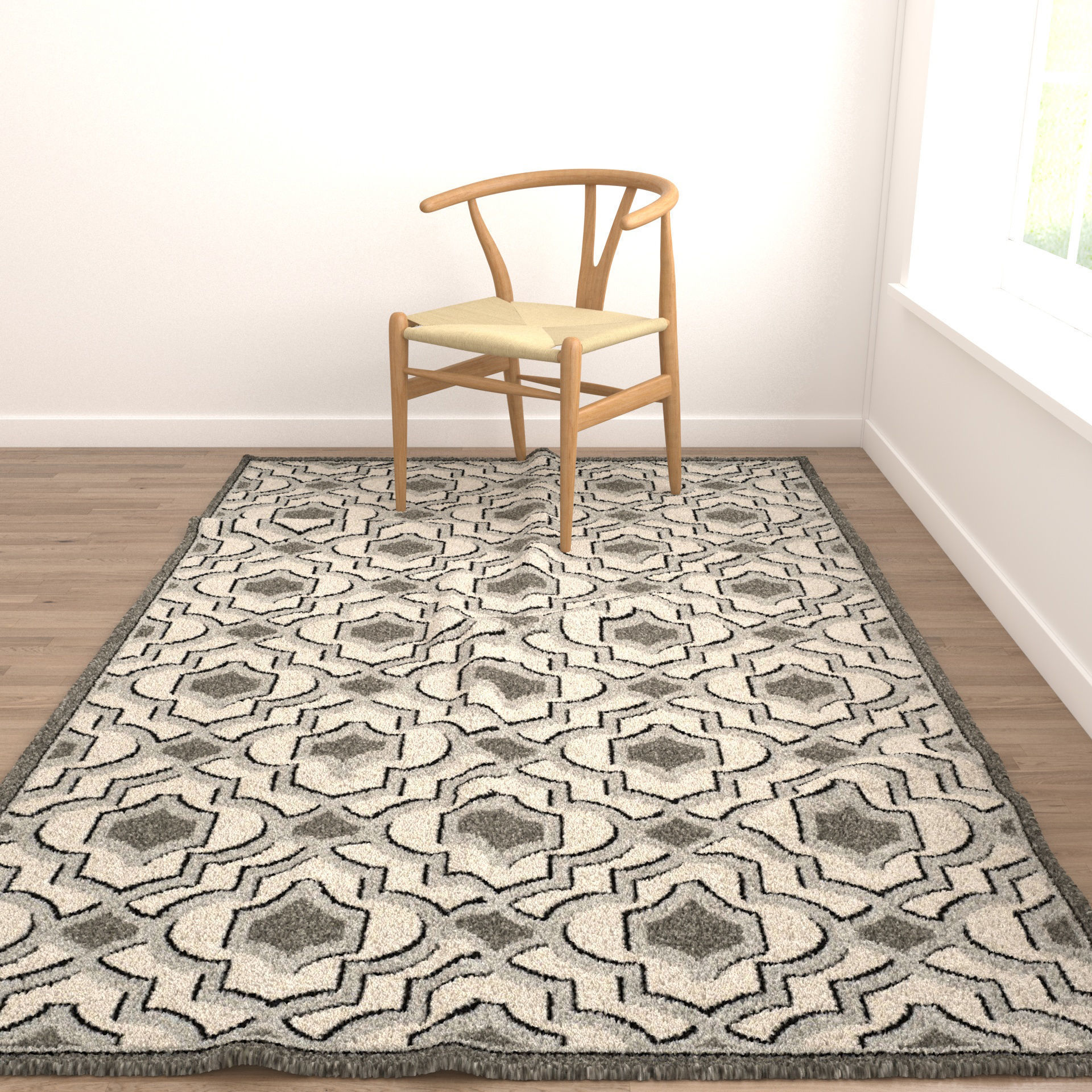 25 in 1 Rug Collection No 13 Low-poly 3D model_16