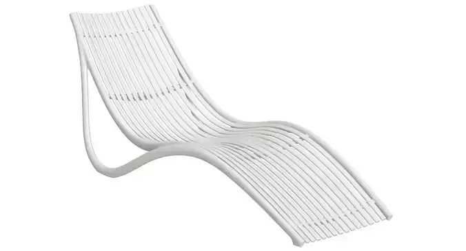 Vondom Ibiza Sun Lounger 3D model